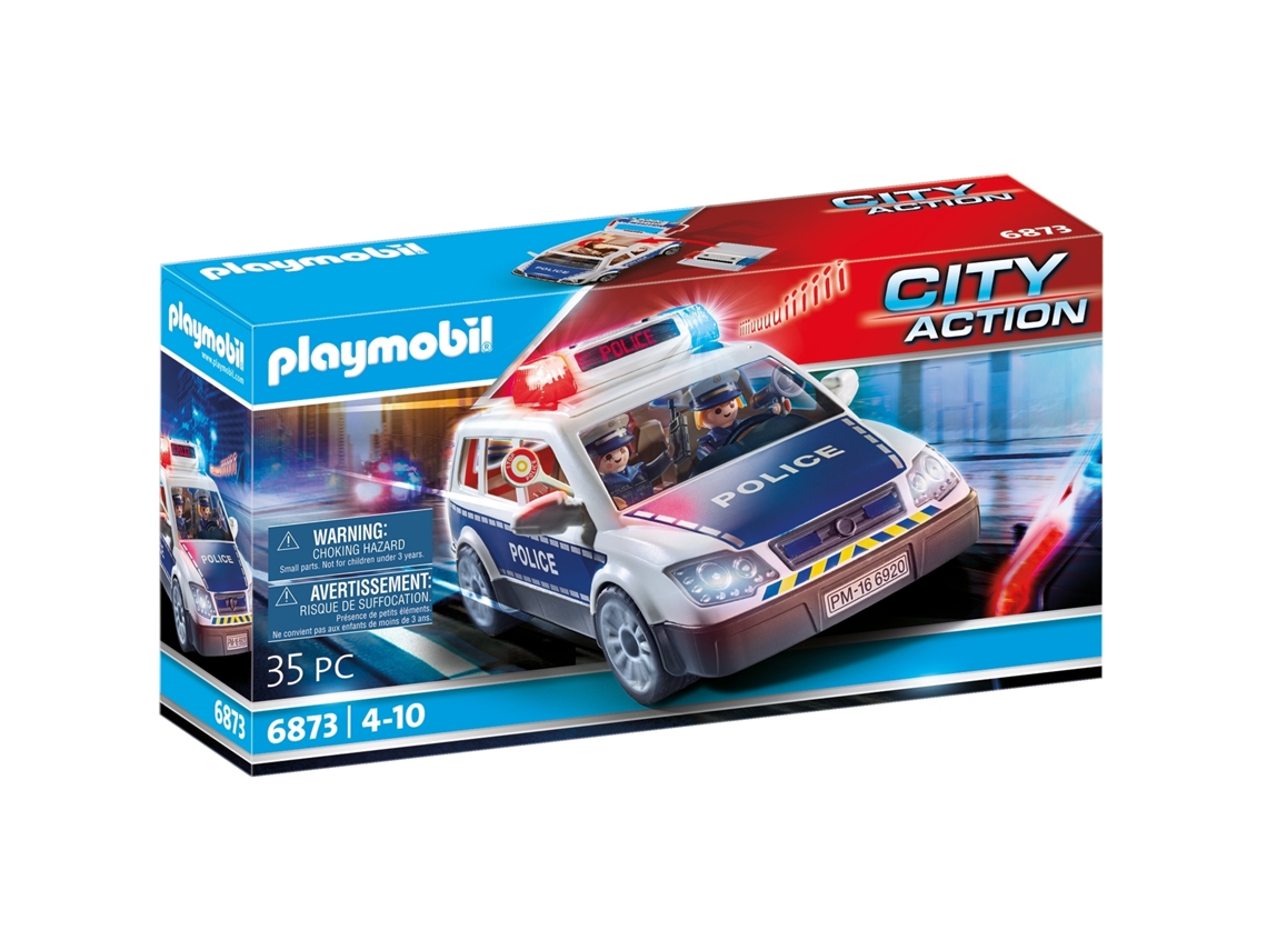 Patrulla De Policía Playmobil