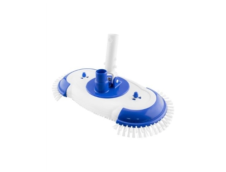 Limpador De Piscina Oval Rotativo Com Escovas Laterais