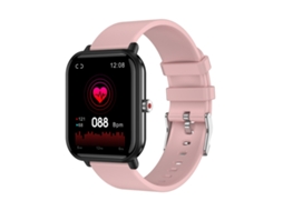Relógio Inteligente Com Tela Tft Hd De 1,7 Polegadas, Compatível Com Monitoramento De Temperatura Corporal E Frequência Cardíaca (rosa).