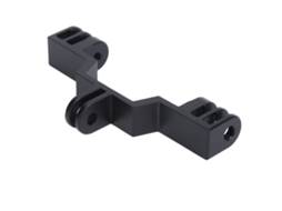 2026 adaptador de Montaje Dual para Cámara de Movimiento Gopro Soporte Doble para Gopro