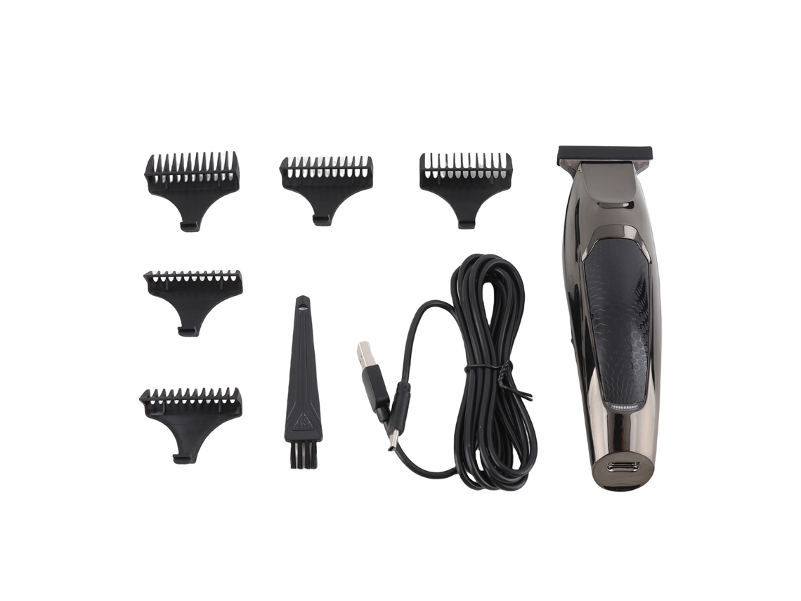 Vgr Cortador De Cabelo Elétrico Portátil Usb, Trimmer Para Barba E Cabelo, Ferramenta De Barbear