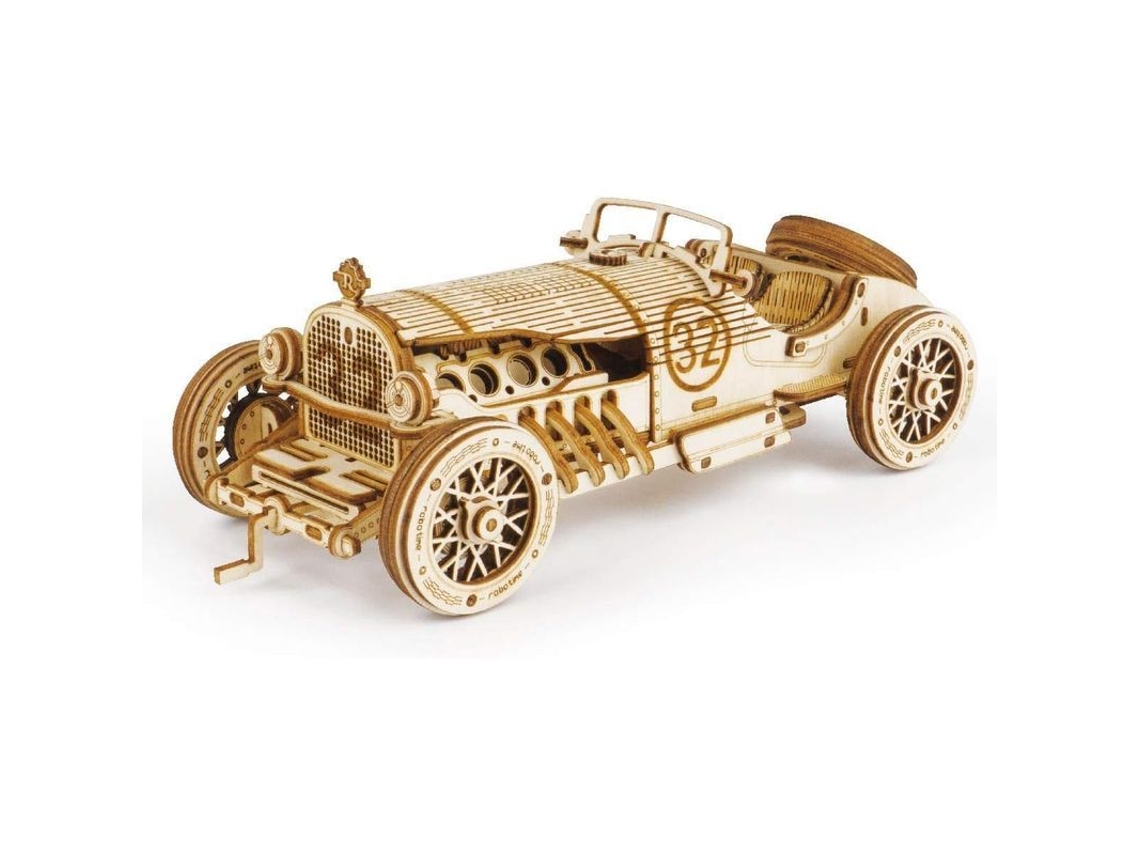 2026 rompecabezas 3d de Madera para Armar: Modelo Práctico de Coche Mecánico para Niños Y Adultos.