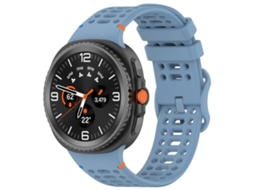 Pulseira Para Samsung Galaxy Watch 8 / 8 Classic - Silicone Com Fivela De Escada