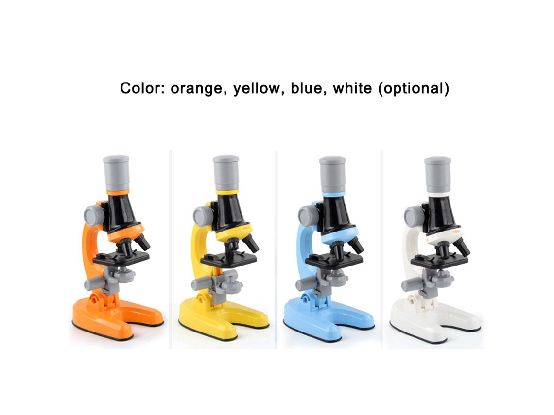 Microscópio Infantil Melhorado 1200x Conjunto De Brinquedos Experimentos Científicos