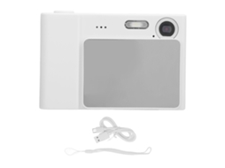 Câmara Digital 1080p 48mp Com Tela Ips De 2,4 Polegadas, Luz De Preenchimento, Estabilização Anti-shake, Zoom 8x, Recarregável E Portátil 64gb