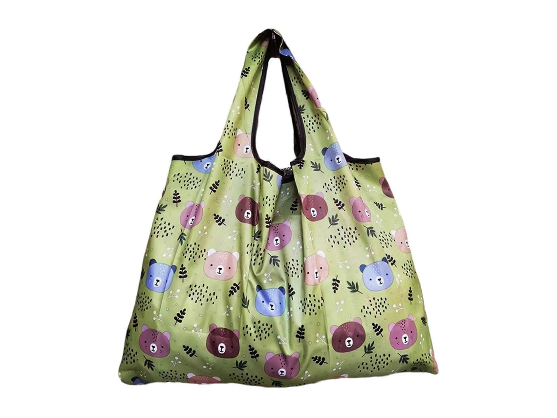 Sacola de Compras Feminina Extragrande, Dobrável, Resistente a Rasgos, Impermeável, Lavável na Máquina e Reutilizável. GOKOCO