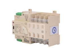 Laxiscreed Interruptor De Transferência Automático 4p Para Duas Fontes De Energia, Branco