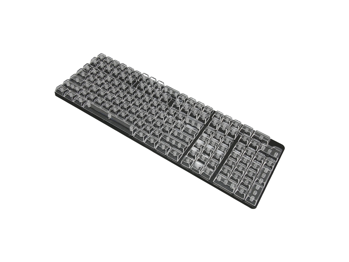 Lurelia Keycaps Conjunto Transparentes Pc Cbsa Altura Fosca 132 Teclas Para Teclado Mecânico