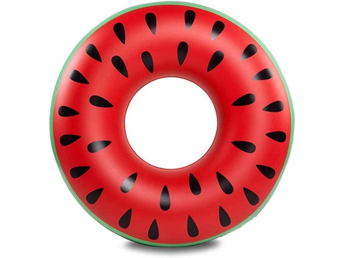 Boia Inflável Para Adultos, Formato De Donut, 120 Cm, Brinquedo Aquático De Verão Para Piscina (melancia)