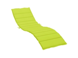 Sun Lounger Cushion, Sun Lounger Cushions Vidaxl Verde Tecido (200 X 60 X 3 Cm)