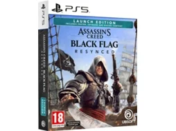 Pré-venda Jogo PS5 Assassins Creed Black Flag Resynced D1