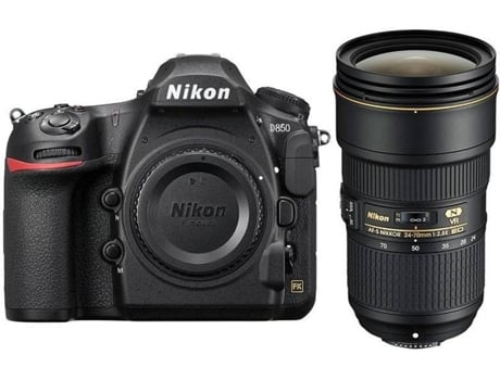 Máquina Fotográfica NIKON D850 + AF-S 24-70MM F2.8E ED VR (FX)