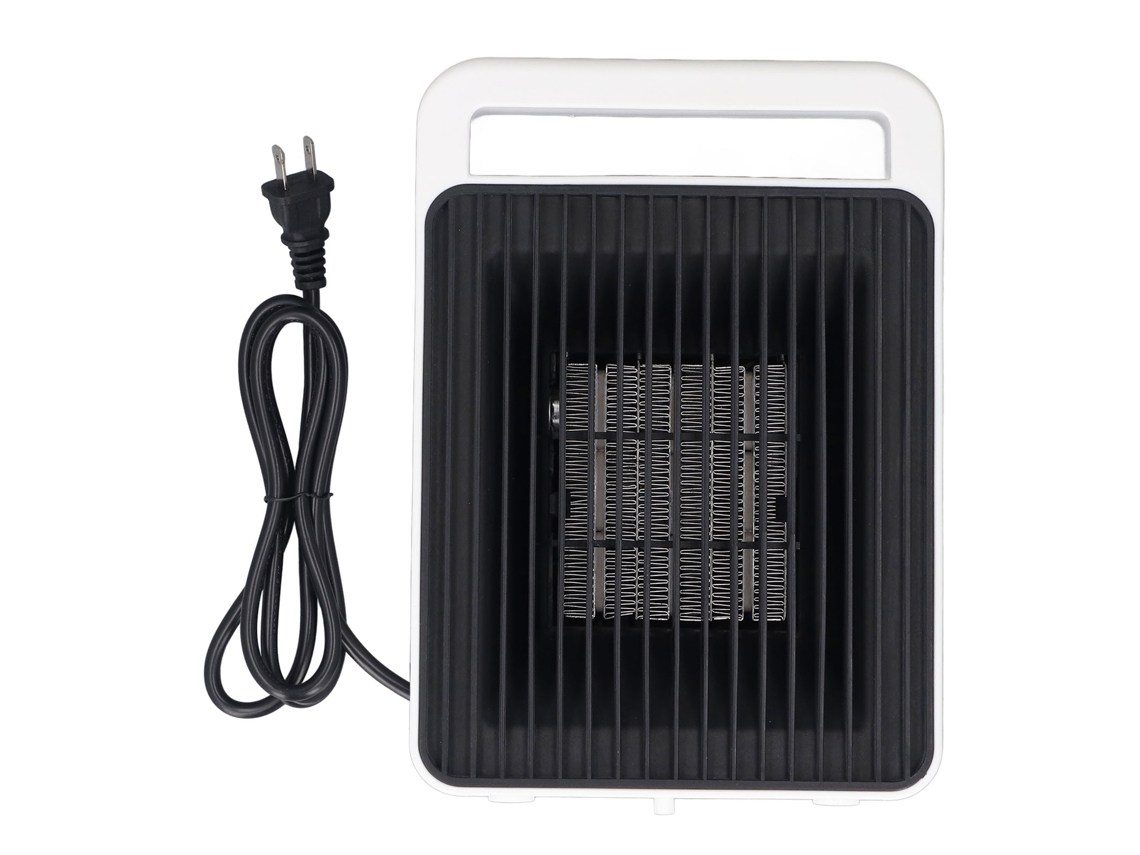Aquecedor Elétrico Portátil de Mesa Abs Aquecimento Rápido Econômico para Ambientes Internos Branco 110v Plug Us