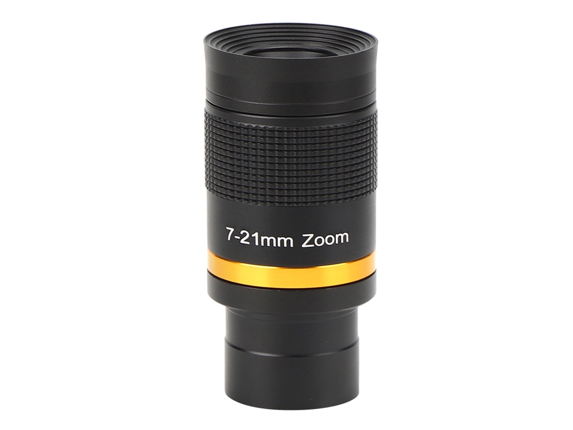 2026 ocular Zoom 7‑21mm para Telescópio Astronômico, 1,25 Polegadas, Ocular Ajustável