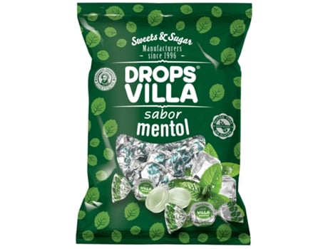 Rebuçados de Mentol embalagem 200 g Villa