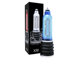 Bomba De Água Para Pene Profesional X30 Azul 3.3x8.7in Entrenador Para Erección