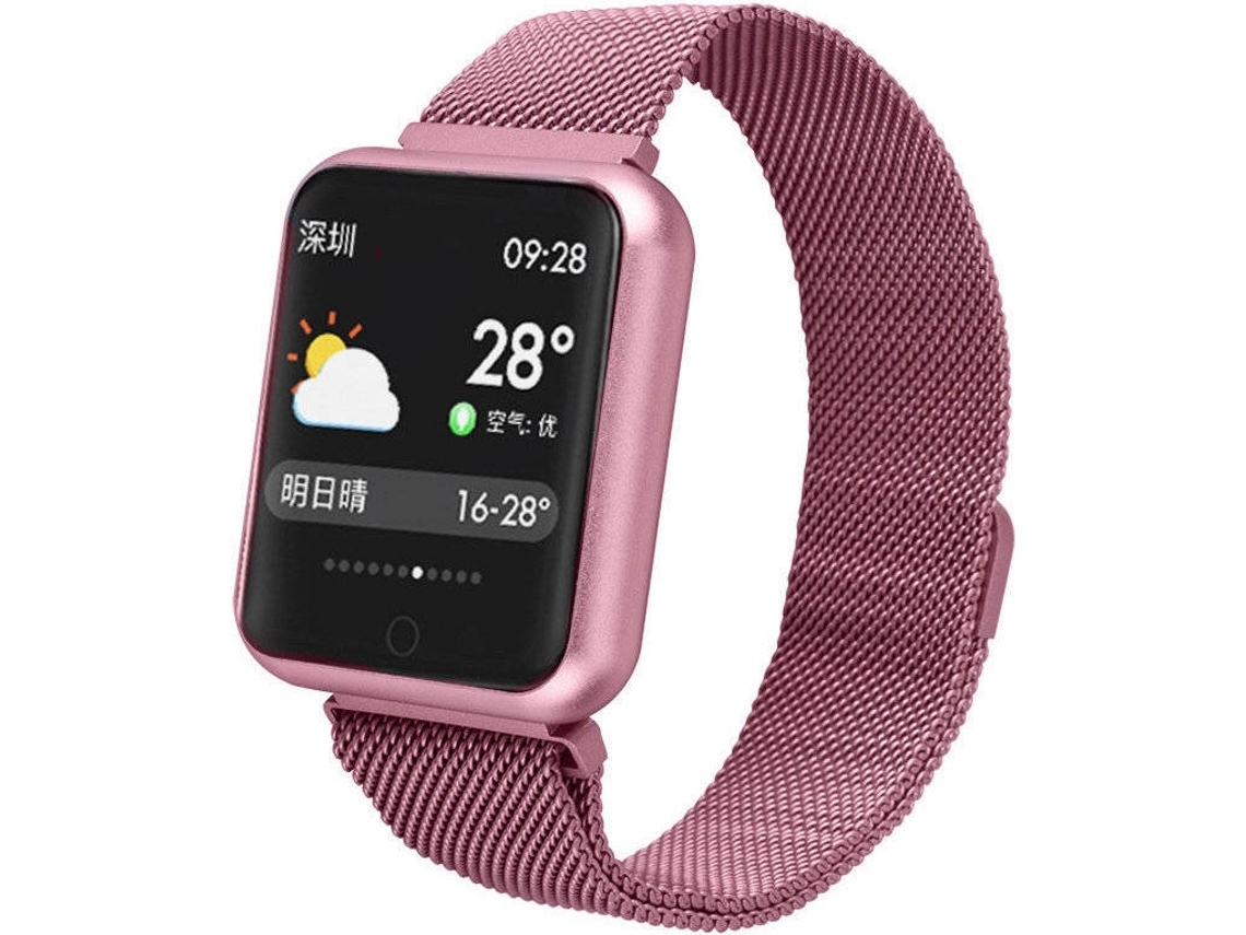 Smartwatch ALIMENTATION Yiz8 Roxo