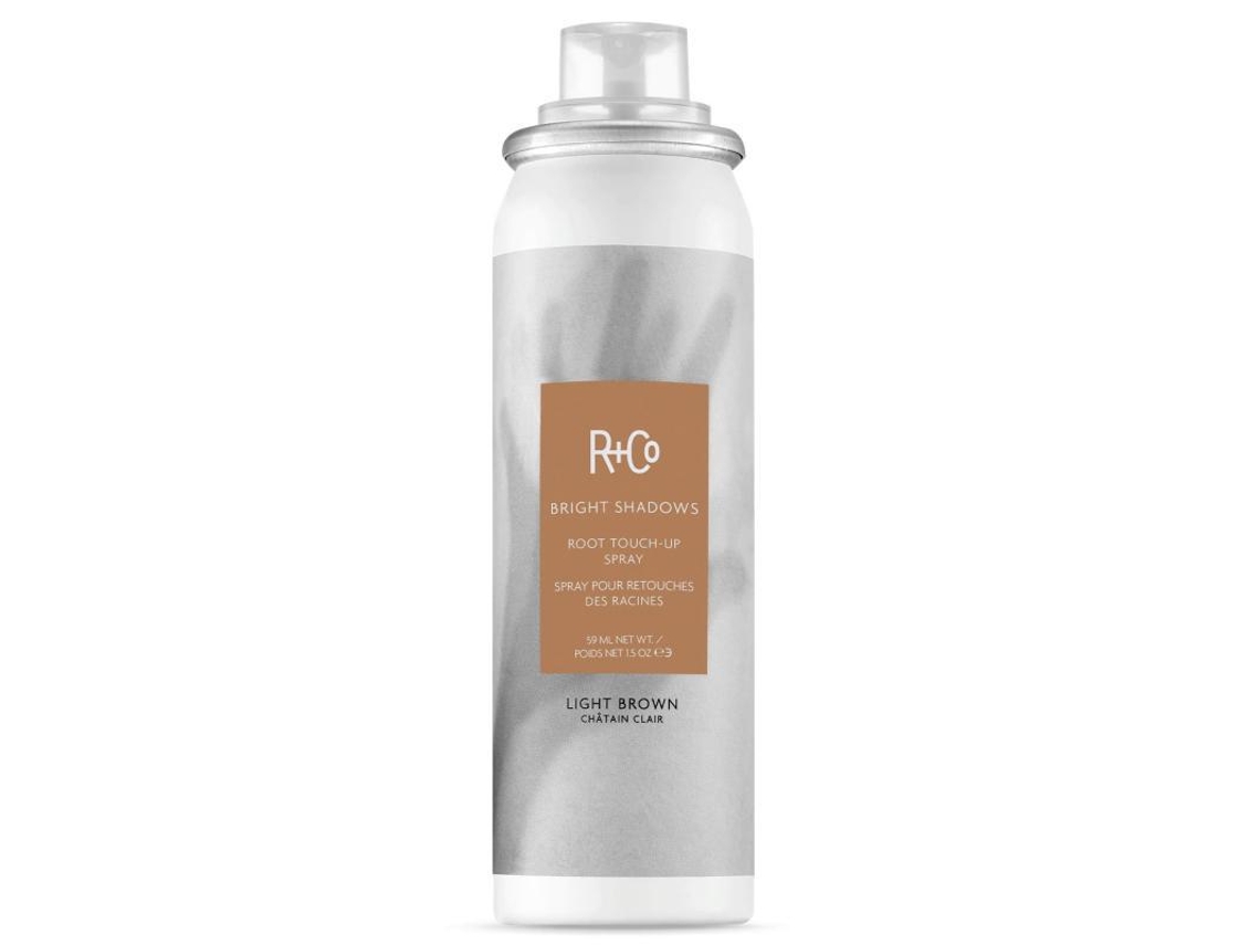 R+Co Bright Shadows Root Touch-Up Spray Light Brown 59ml