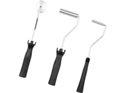 Kit De Ferramentas Com Rolo Fibra Vidro 3 Peças Para Laminação