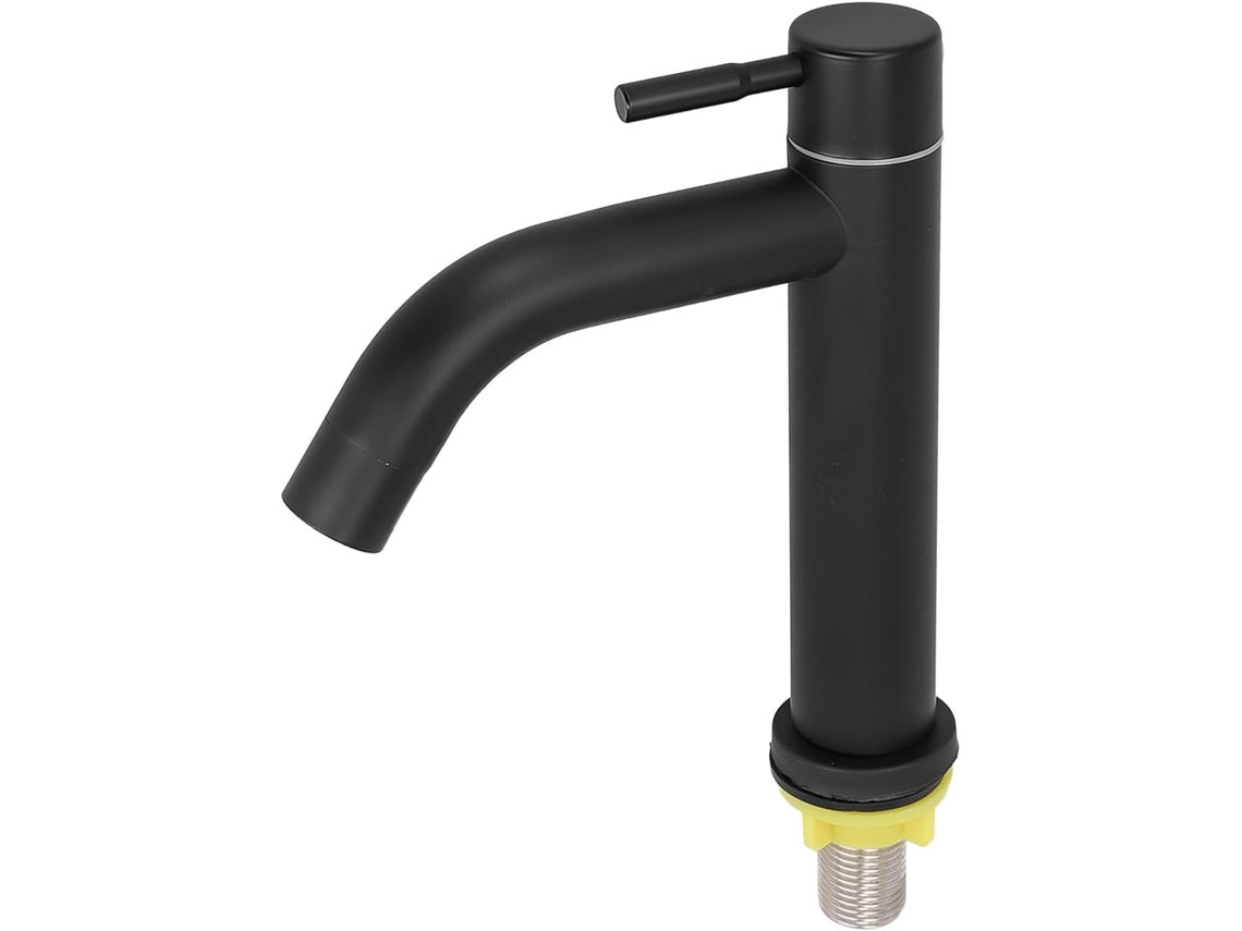 Torneira Única De Água Fria Para Lavatório (aço Inoxidável 304) Para Banheiro E Cozinha.