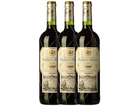 Vinho MARQUÉS DE RISCAL Marqués De Riscal Rioja Reserva (0.75 L - 3 unidades)