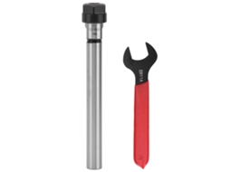 Porta-pinça Collet Chuck Holder Cnc Milling Extension Rod 1-7mm 100mm Com Chave C12-er11a-100l