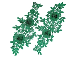 Lurelia Patches Bordados Poliéster 2712 Cm Bege Roupas Acessórios