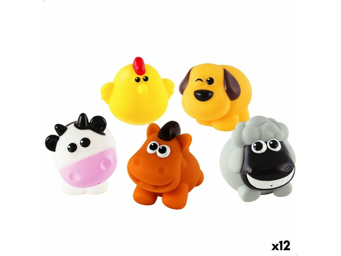 Conjunto Animais de Quinta WINFUN 7 X 6,5 X 4 Cm 12 Unidades