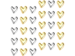 Tachinhas Decorativas Para Fixar Recados E Avisos, 36 Formatos Diferentes, Feitas De Plástico E Metal, Ideais Para