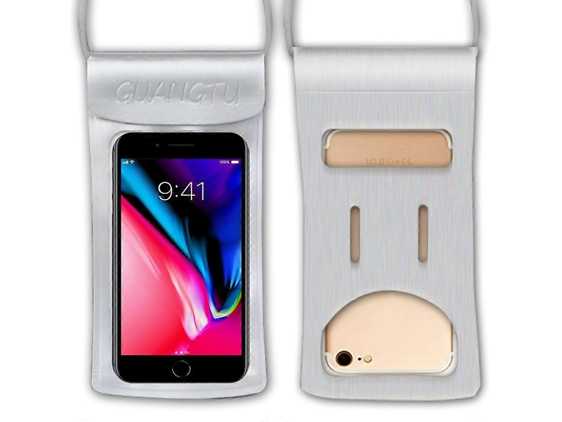 Capa De Celular Com Tela Sensível Ao Toque Transparente Tpu, Bolsa À Prova Dágua De 30 M Para Rafting Ao Ar Livre