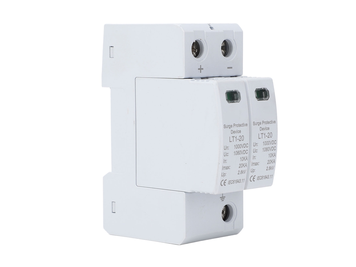 DISPOSITIVO PROTETOR CONTRA SOBRECARGAS 2P HKJ para Sistema Fotovoltaico 35mm Rail HKJ