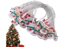 Decoração De Natal Em Formato Boneco Neve Com Luzes Led Para