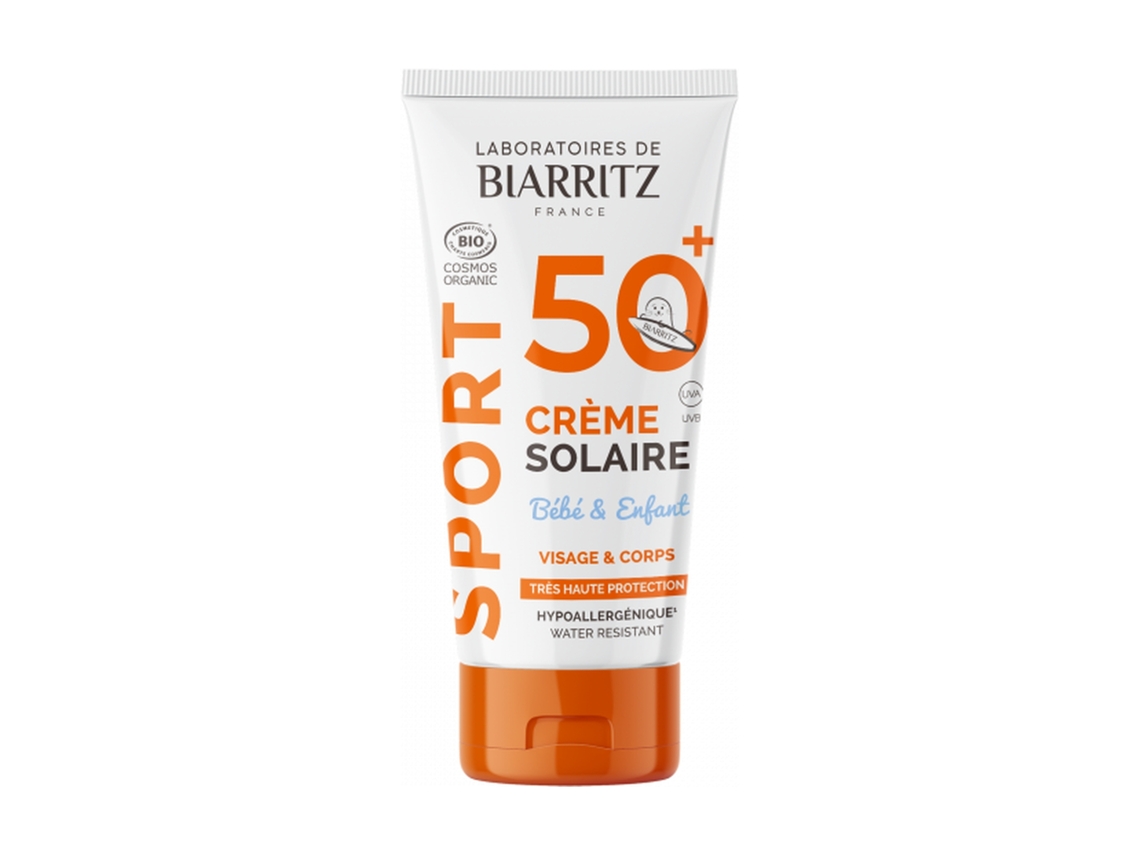 Laboratoires de Biarritz - Protetor solar infantil SPF50+ sport 50 ml de creme
