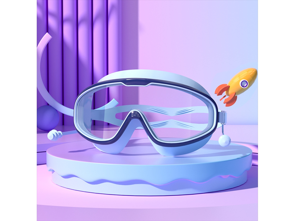 Óculos de Natação Infantil, de com Amplo Ângulo de Visão AQUAFORGE