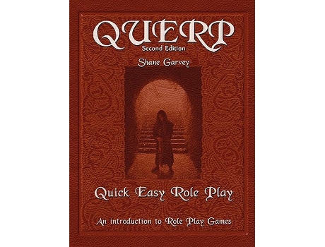 Livro QUERP Quick Easy Role Play de Shane Garvey (Inglês)