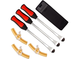 Alavancas Pneu Motocicleta Kit Troca Pneus Motocross Colheres Capas Protetoras Aro Bolsa Portátil