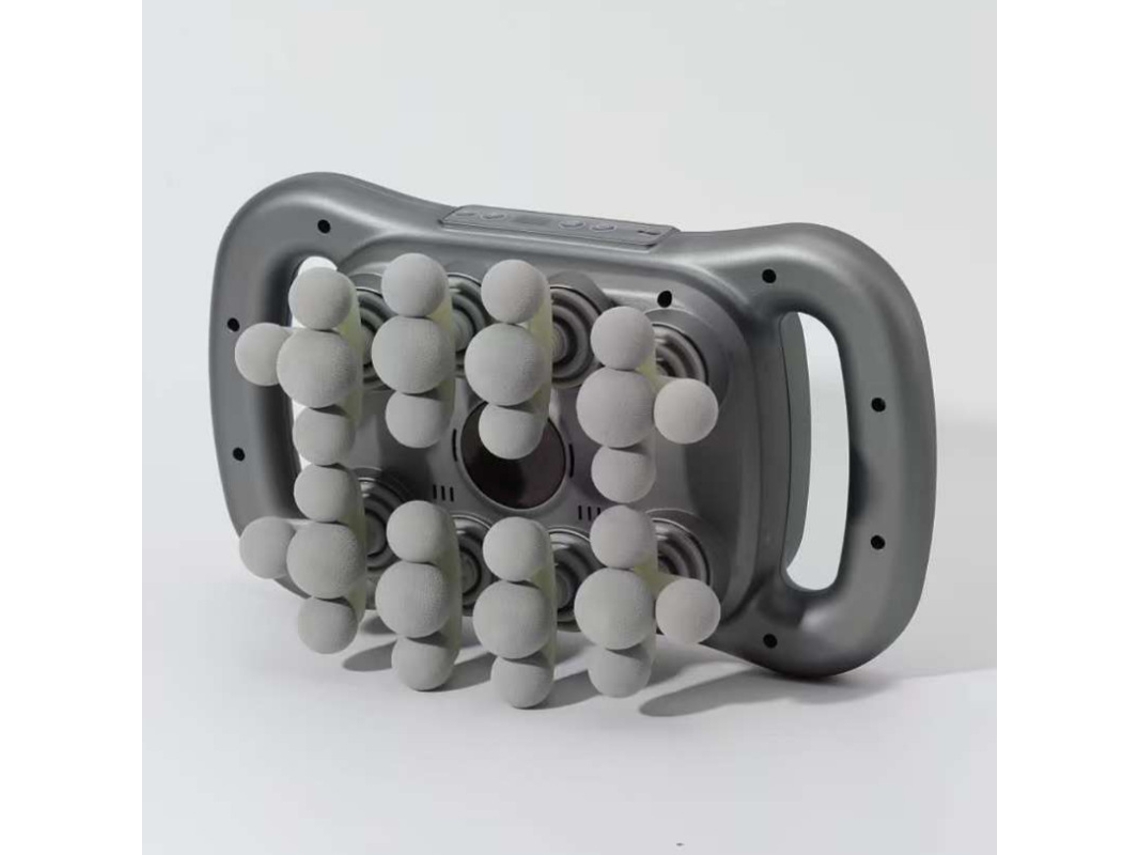 Massageador De Impacto Com 28 Cabeças, Pistola De Massagem De Impacto, Massageador De Impacto Para Tecidos Profundos Preto. Sfushos