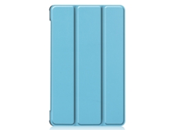 Capa Para Lenovo Smart Tab M8 8 Pol. Azul Celeste