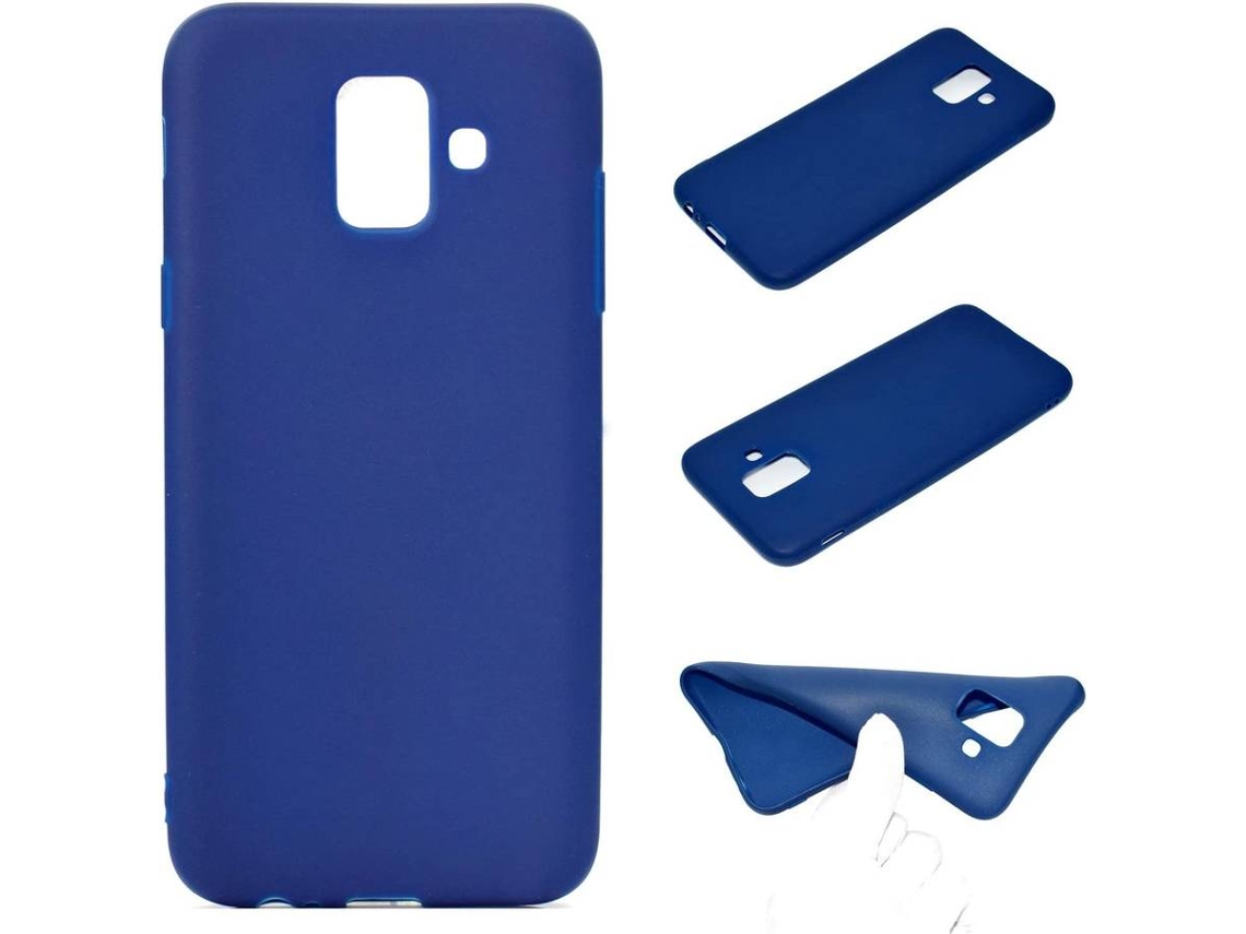 Capa Samsung A6 2018 HONGWE. Azul