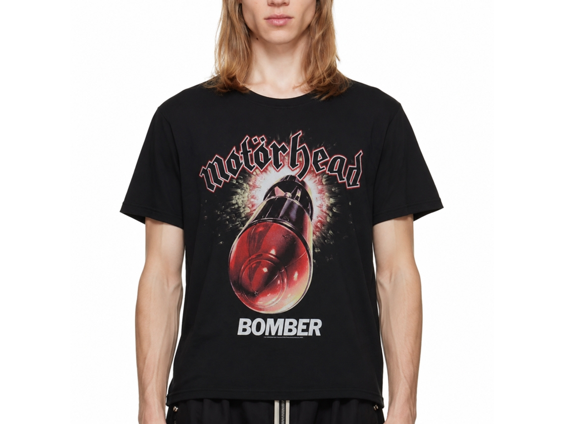 Motorhead Bomber T-shirt Unisex Adults Size:xl