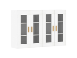 Móveis de Parede 2 Pcs Derivados de Madeira Branco MAISON EXCLUSIVE