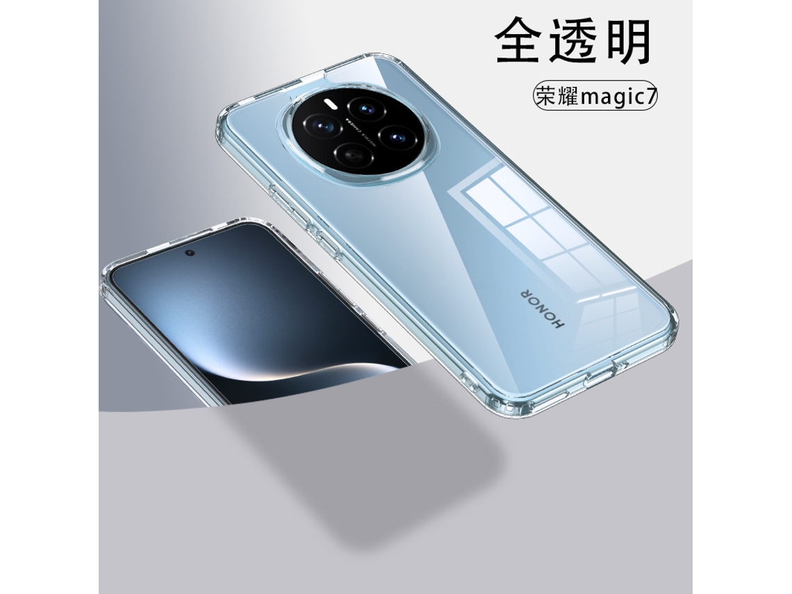 Capa Transparente Magnética Para Celular Com Proteção Total E Airbag Contra Impactos.alta Transparência não Magnético, Honor 400