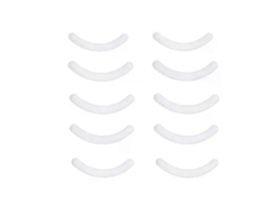Curvador De Cílios De Aço Inoxidável, Branco, Prateado, Preto, Cosmético, Ferramenta Para Curvar Cílios. Everley891