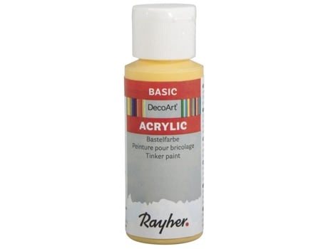 Pintura Deco Art Amarelo Dourado Acrílico 59 Ml Ideal Para Suas Criações Decoart