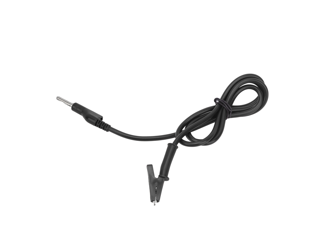 Laxiscreed Cabo De Teste Com Pinça De Crocodilo De Silicone, Banana Plug 4mm Para 10a