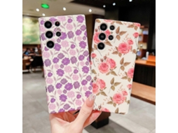 Capa Pequena Com Estampa Floral Para Samsung Galaxy S22 5g