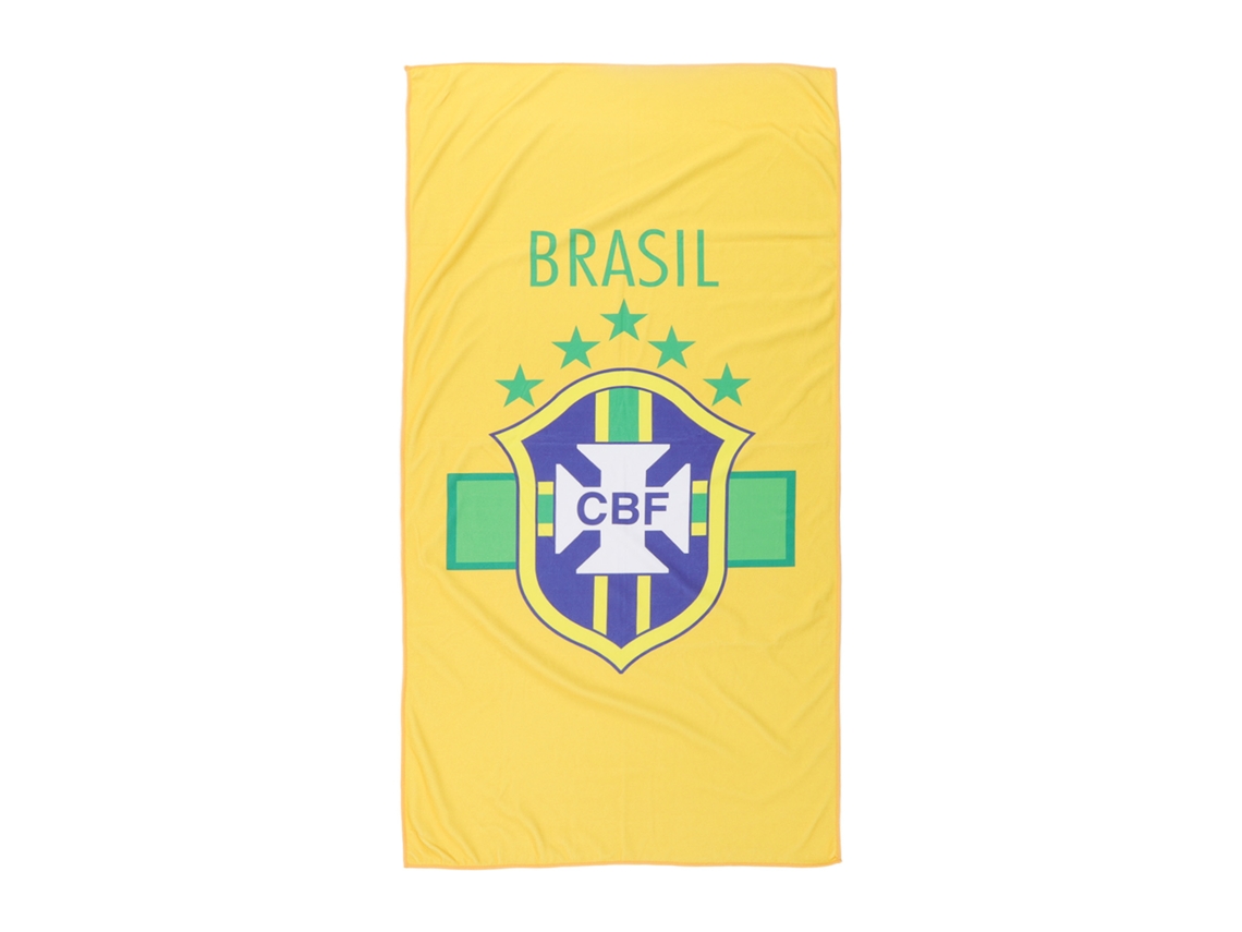 Toalha De Praia Seleção Nacional Com Bandeira País 140x72cm Presente Para Torcedores De Futebol