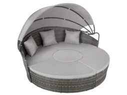 Ilha De Rattan Santorini Tectake