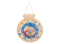 Brinquedo Educativo Aprendizagem Cognitiva Calendário Clima