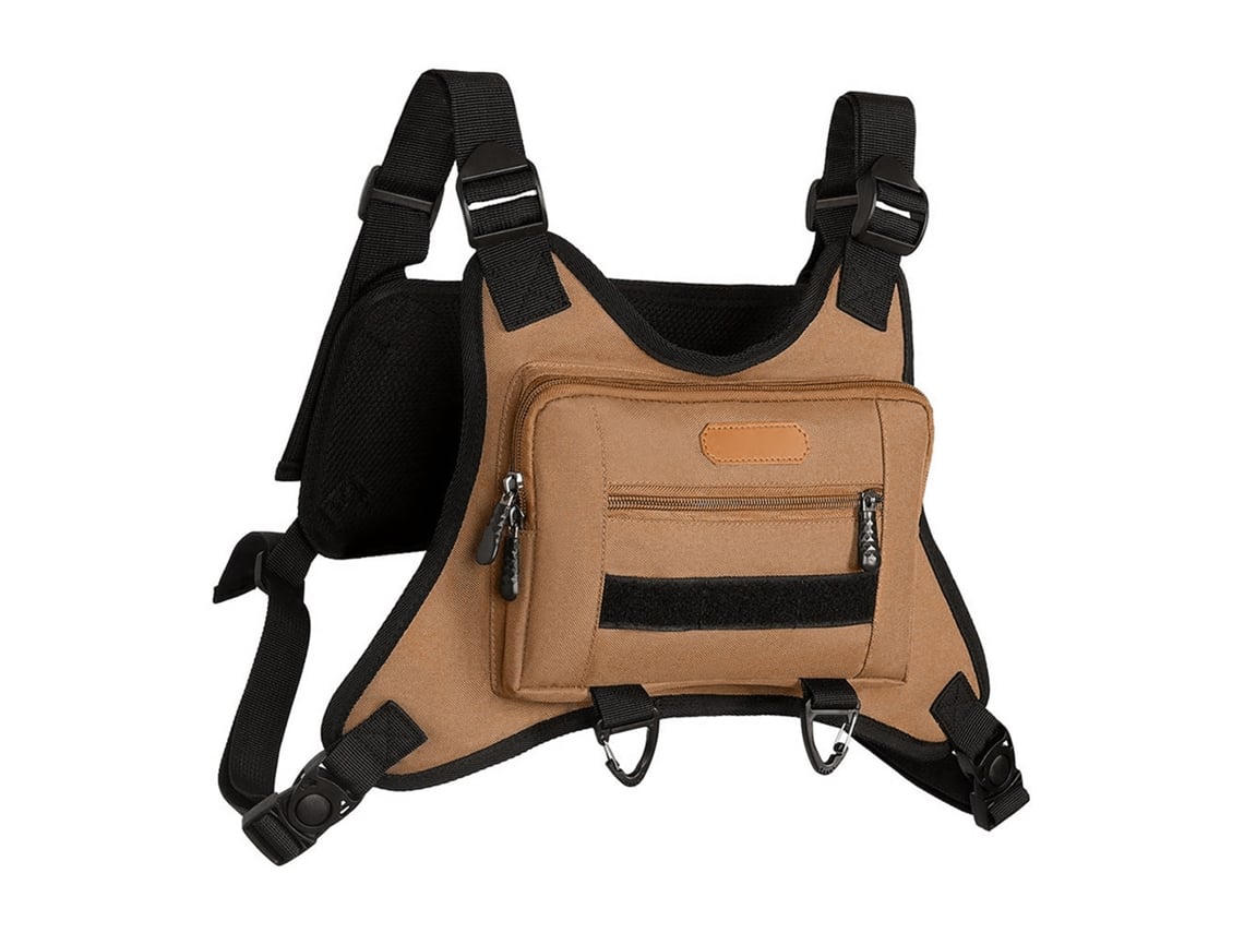 Mochila Peito Leve Corrida Exterior Bolsa Frontal S/MARCA